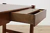 Arts & Crafts Mission Oak Antique Office Desk Library Table (15)