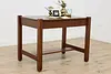 Arts & Crafts Mission Oak Antique Office Desk Library Table (2)