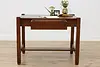 Arts & Crafts Mission Oak Antique Office Desk Library Table (5)