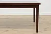 Skovby Vintage Midcentury Modern Rosewood Dining Table 10.5' (14)