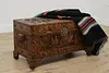 Chinese Vintage Carved Camphor Coffee Table, Trunk, Chest (2)