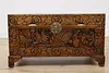 Chinese Vintage Carved Camphor Coffee Table, Trunk, Chest (8)