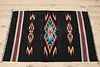 Chimayo Design Vintage Woven Wool Southwest Blanket (2)