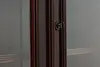 Victorian Antique Carved Walnut Bookcase or Bath Cabinet (21)