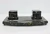 Art Deco Italian Antique Nero Portoro Marble Desktop Inkwell (8)