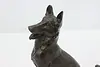 German Shepherd Dog Playing Fetch Vintage Sculpture J. Spouse (3)