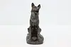 German Shepherd Dog Playing Fetch Vintage Sculpture J. Spouse (7)