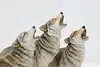 Howling Wolf Dawn Chorus Statue Vintage Sculpture, Sherwin (14)