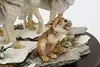 Howling Wolf Dawn Chorus Statue Vintage Sculpture, Sherwin (3)