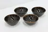 Mackenzie Set of 4 Vintage Painted Art Pottery Bowls (3)