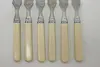 Set of 6 Antique Dinner Forks, Bakelite Handles, Sheffield (4)