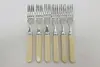 Sheffield Antique 12 Pc Forks & Knives Set, Bakelite Handles (3)