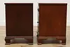 Pair of Vintage Mahogany Nightstands or End Tables, Baker (10)