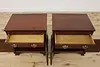 Pair of Vintage Mahogany Nightstands or End Tables, Baker (5)