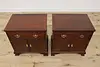 Pair of Vintage Mahogany Nightstands or End Tables, Baker (6)