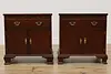 Pair of Vintage Mahogany Nightstands or End Tables, Baker (7)