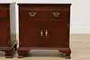 Pair of Vintage Mahogany Nightstands or End Tables, Baker (9)