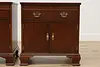 Pair of Vintage Mahogany Nightstands or End Tables, Baker (10)