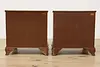 Pair of Vintage Mahogany Nightstands or End Tables, Baker (12)