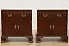 Pair of Vintage Mahogany Nightstands or End Tables, Baker (8)