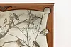 Taxidermy Antique Display Case w/ Birds & Mammals (5)