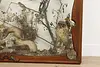 Taxidermy Antique Display Case w/ Birds & Mammals (7)