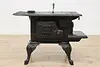 Victorian Antique Cast Iron Kitchen Cook Stove, Peninsular (16)