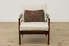 Midcentury Modern Vintage Lounge Chair New Upholstery (2)