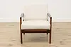 Midcentury Modern Vintage Lounge Chair New Upholstery (3)