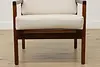 Midcentury Modern Vintage Lounge Chair New Upholstery (5)