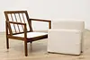 Midcentury Modern Vintage Lounge Chair New Upholstery (9)