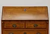 Swedish Antique 1820 Oak & Inlay Office Secretary Desk (13)