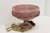 Classical Amethyst Alabaster Centerpiece Sculpture Bowl (2)