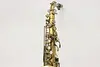 Buescher Antique Brass Alto Saxophone & Case (6)