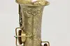 Buescher Antique Brass Alto Saxophone & Case (8)