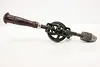 Industrial Antique Birch & Iron Hand Drill, Germany (4)