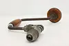 Industrial Antique Birch & Iron Ratchet Brace Hand Drill (4)