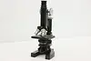 Industrial Antique Brass Laboratory Microscope Lomb (2)