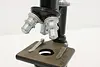 Industrial Antique Brass Laboratory Microscope Lomb (9)