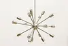 Midcentury Modern Design Sputnik Nickel Light Fixture (4)