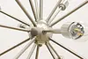 Midcentury Modern Design Sputnik Nickel Light Fixture (6)