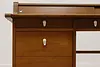 Midcentury Modern Vintage Walnut & Leather Desk, Drexel (10)