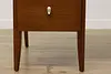 Midcentury Modern Vintage Walnut & Leather Desk, Drexel (12)