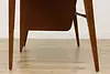 Midcentury Modern Vintage Walnut & Leather Desk, Drexel (16)