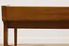 Midcentury Modern Vintage Walnut & Leather Desk, Drexel (18)