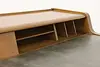 Midcentury Modern Vintage Walnut & Leather Desk, Drexel (26)