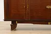 Art Deco Antique Rosewood & Marquetry Sideboard TV Console (10)