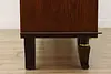 Art Deco Antique Rosewood & Marquetry Sideboard TV Console (20)