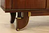 Art Deco Antique Rosewood & Marquetry Sideboard TV Console (22)