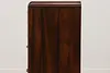 Art Deco Vintage Faux Walnut Tall Boy Dresser or Chest (10)